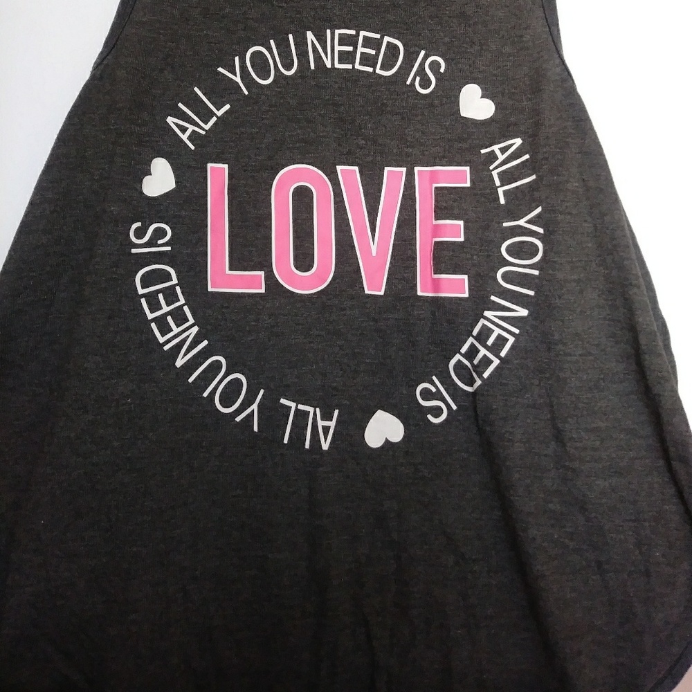 All you need is Love graphic tank